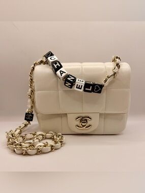 CHANEL Monacoco Mini Square flap bag.